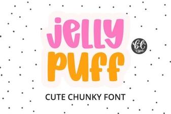 Jelly Puff Font: Fun & Creative Design Ideas