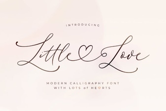Little Love Font - Free Script Font Download